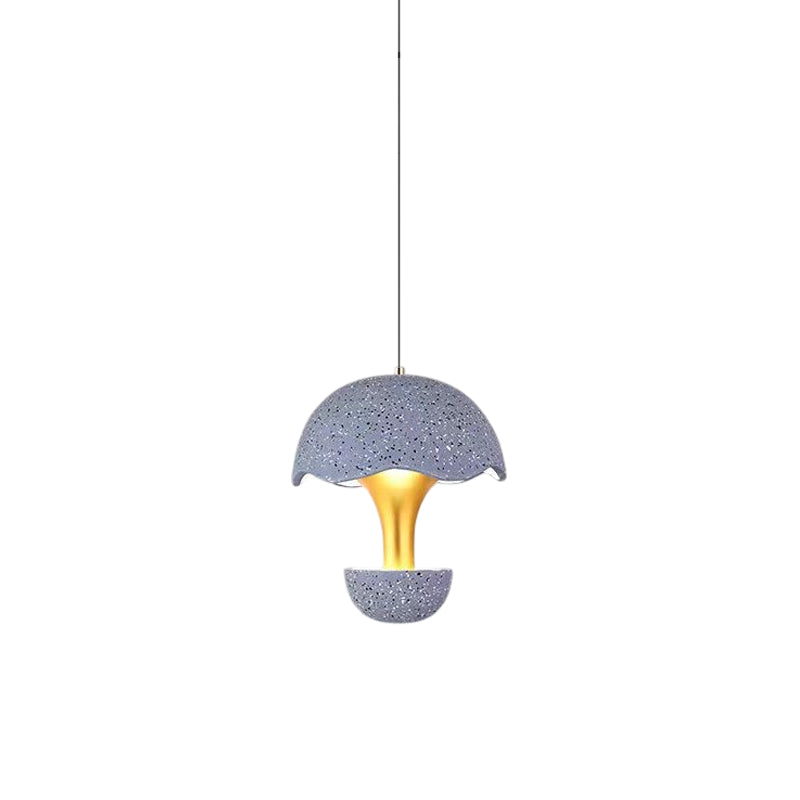 Cement Mushroom Pendant