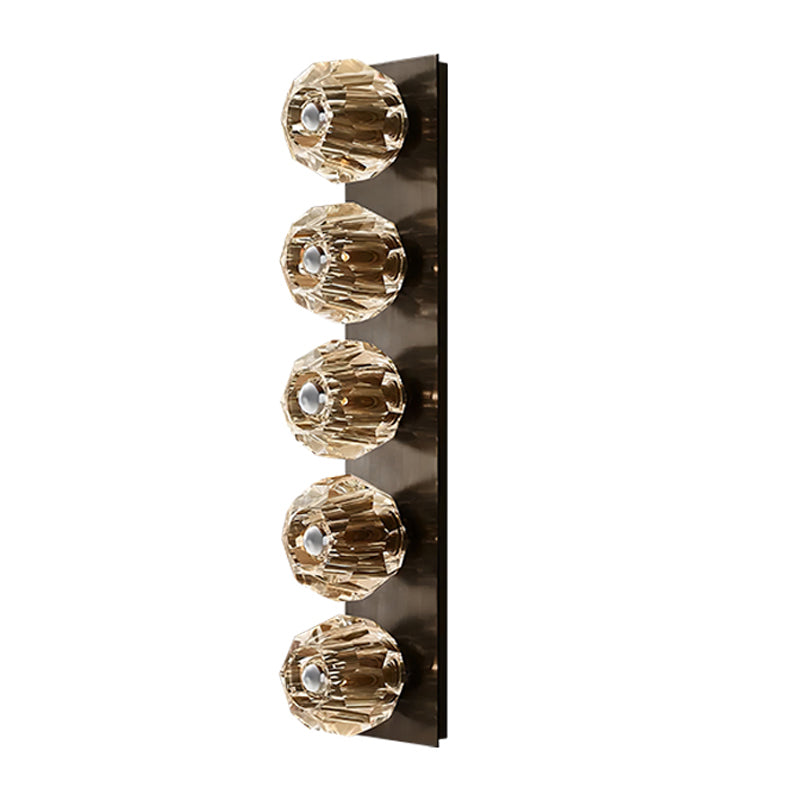 Crystal Ball Wall Sconce