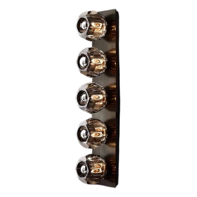 Crystal Ball Wall Sconce