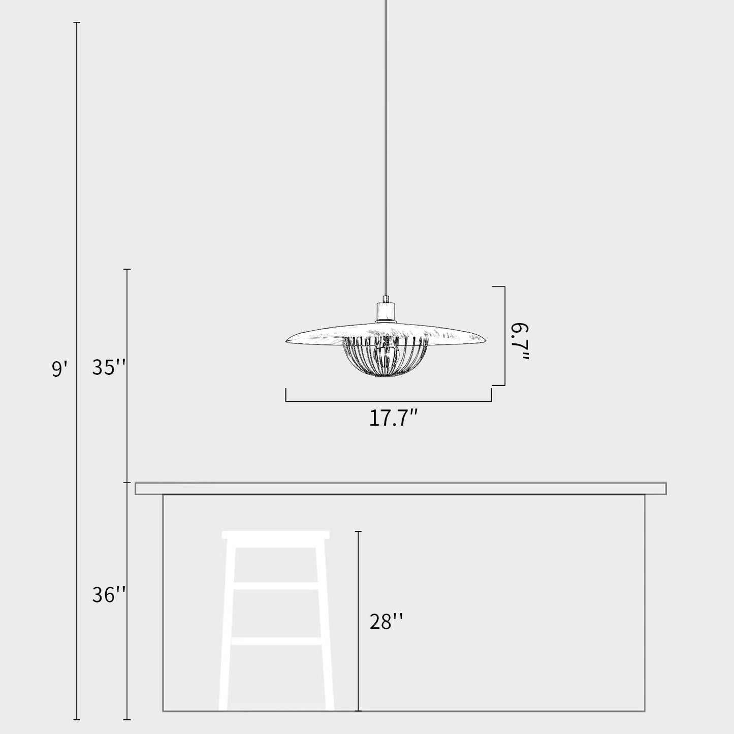 Kasa Pendant Lamp