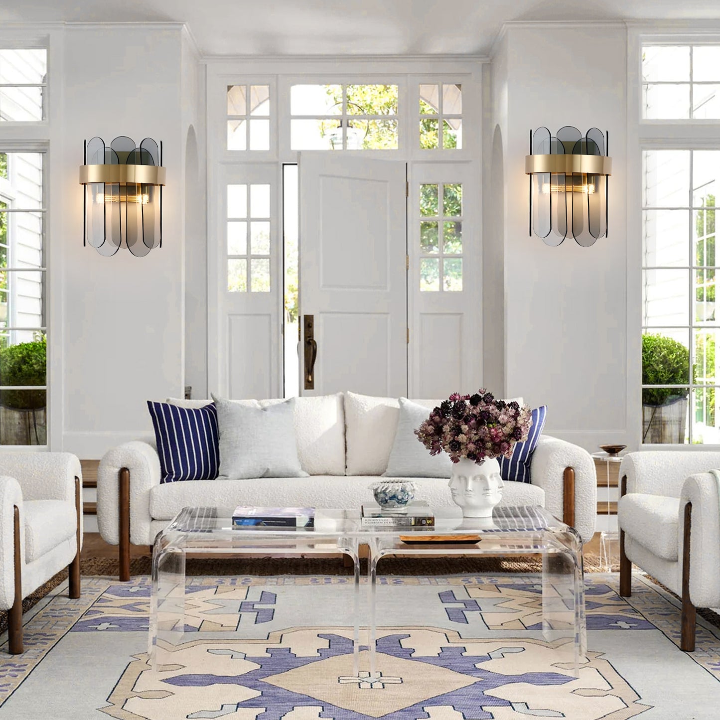 Aashvi Glass Sconce