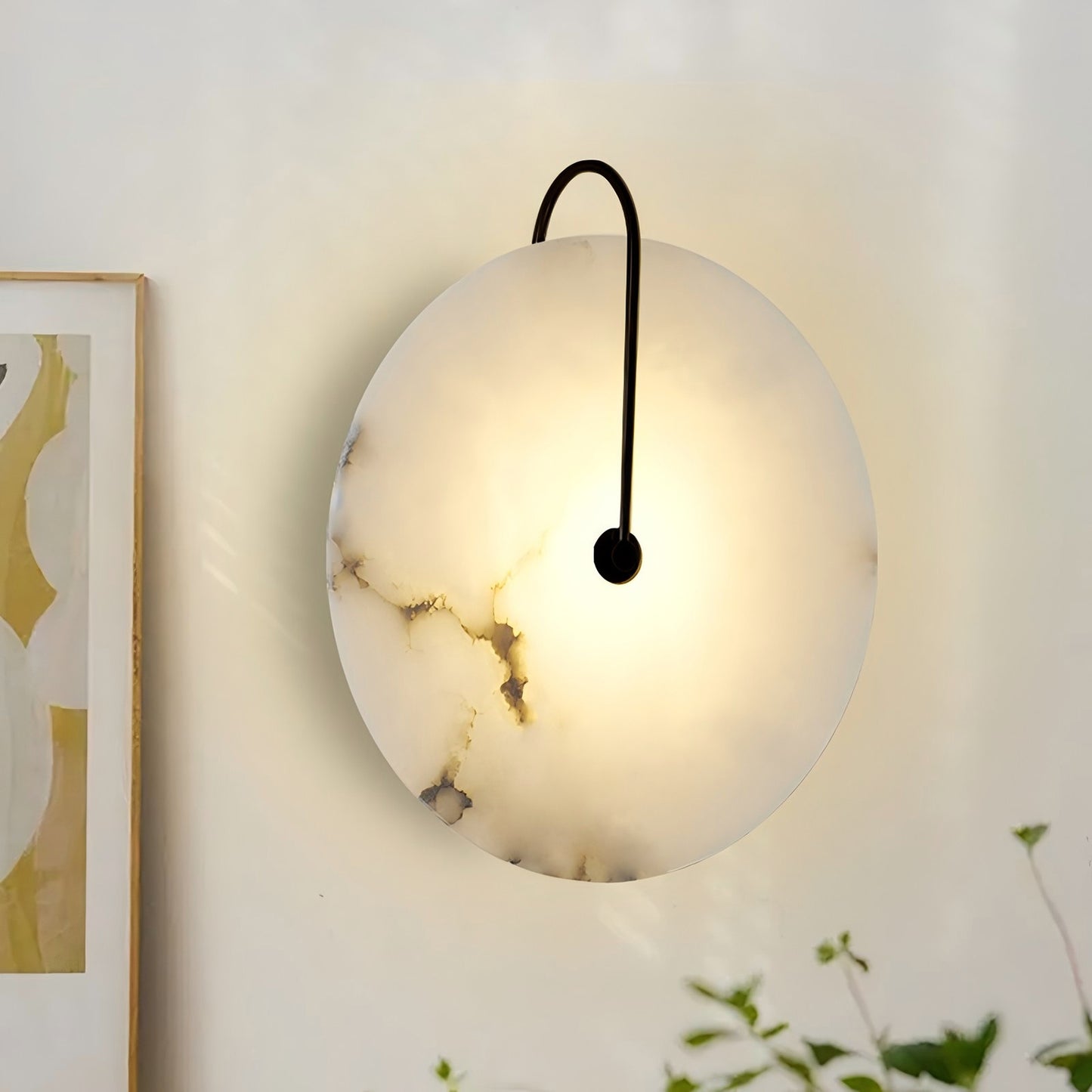 Alabaster Sconce
