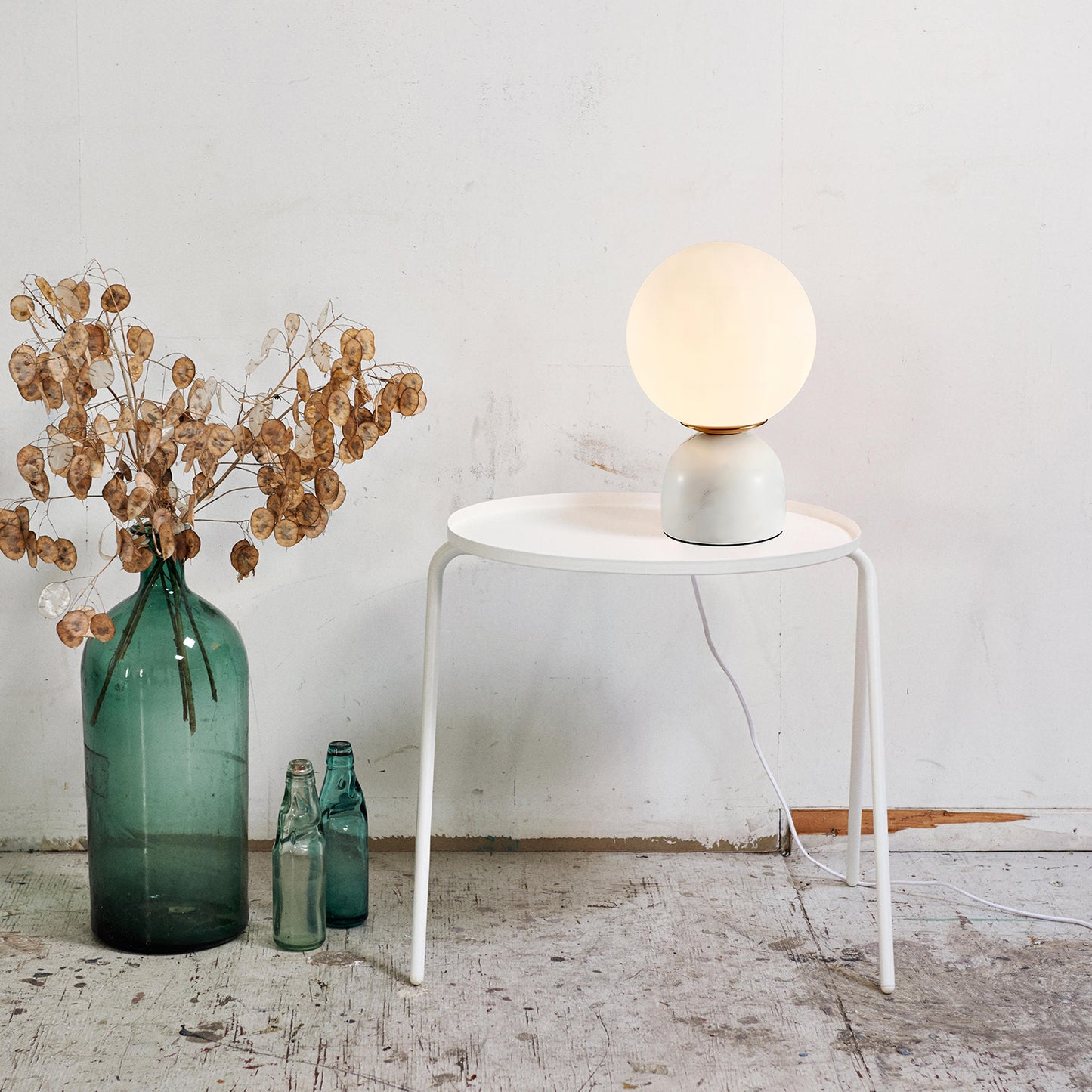 Ball Marble Table Lamp