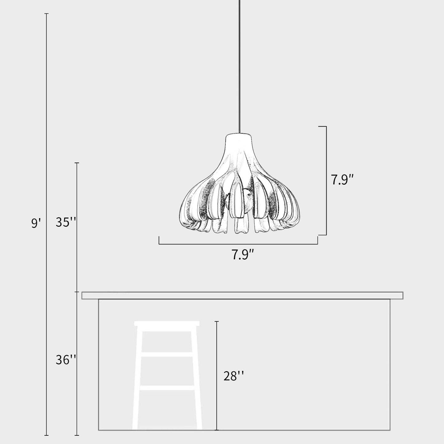 Coral Pendant Lamp
