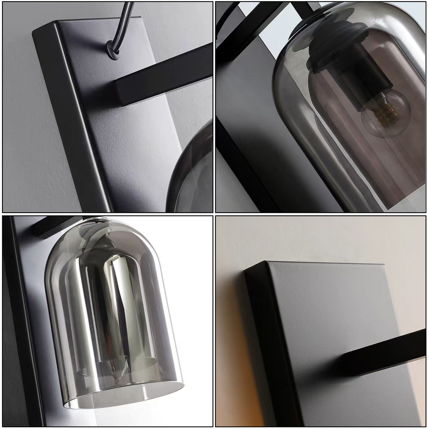 Double Glass Sconce