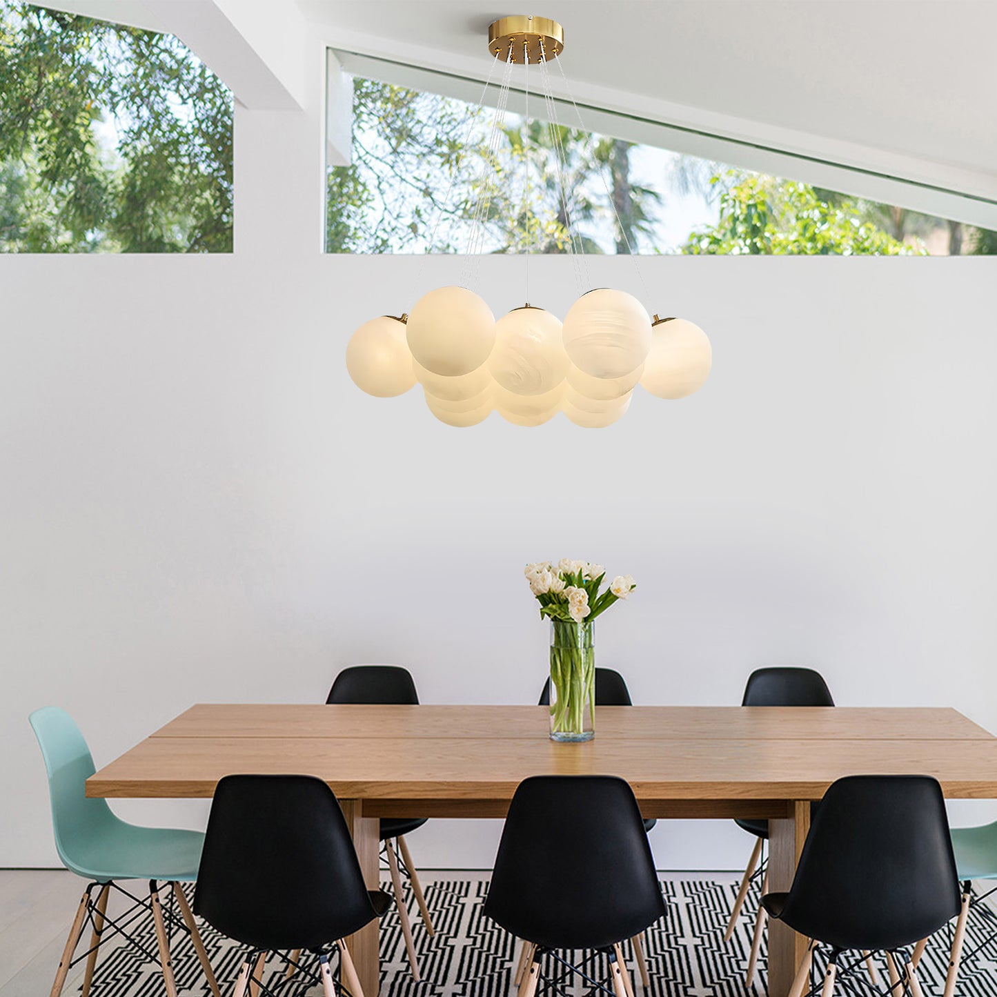 Nubo Glass Chandelier