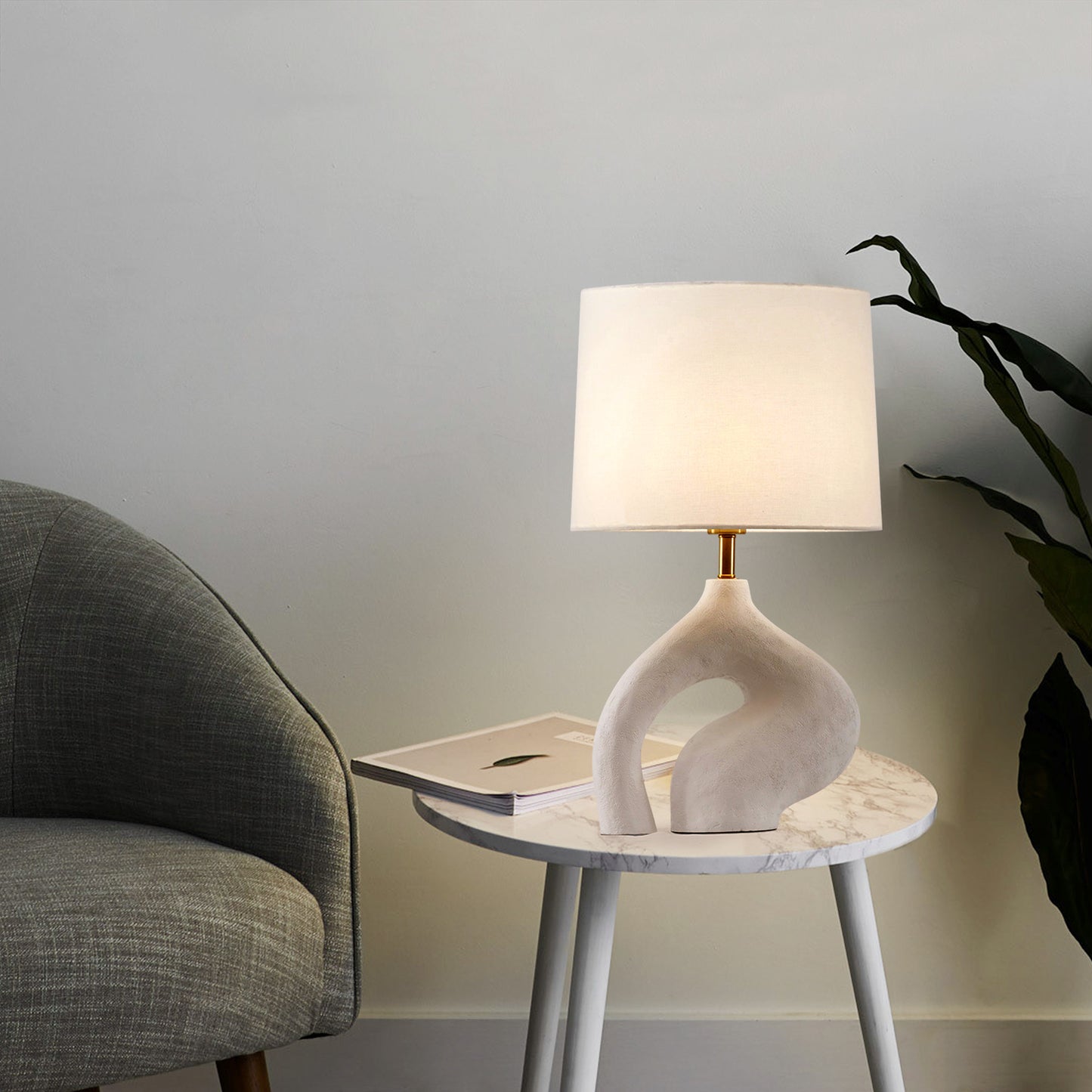 Resin Table Lamp
