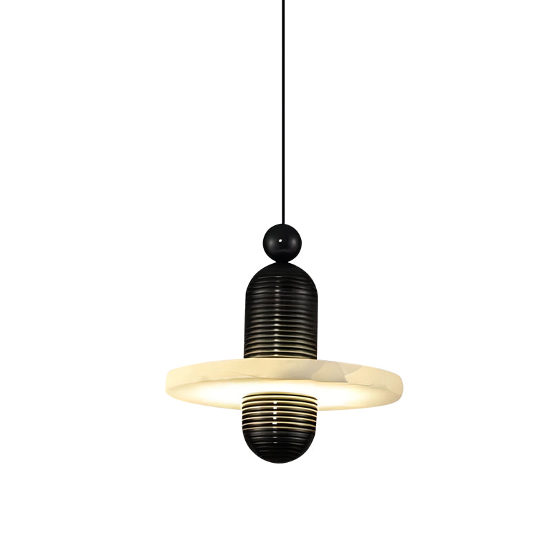 Alabaster Disc Pendant Lamp