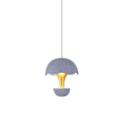 Cement Mushroom Pendant