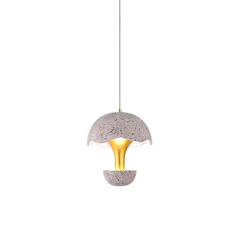 Cement Mushroom Pendant