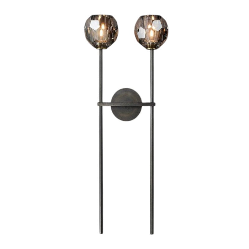Crystal Ball Sconce