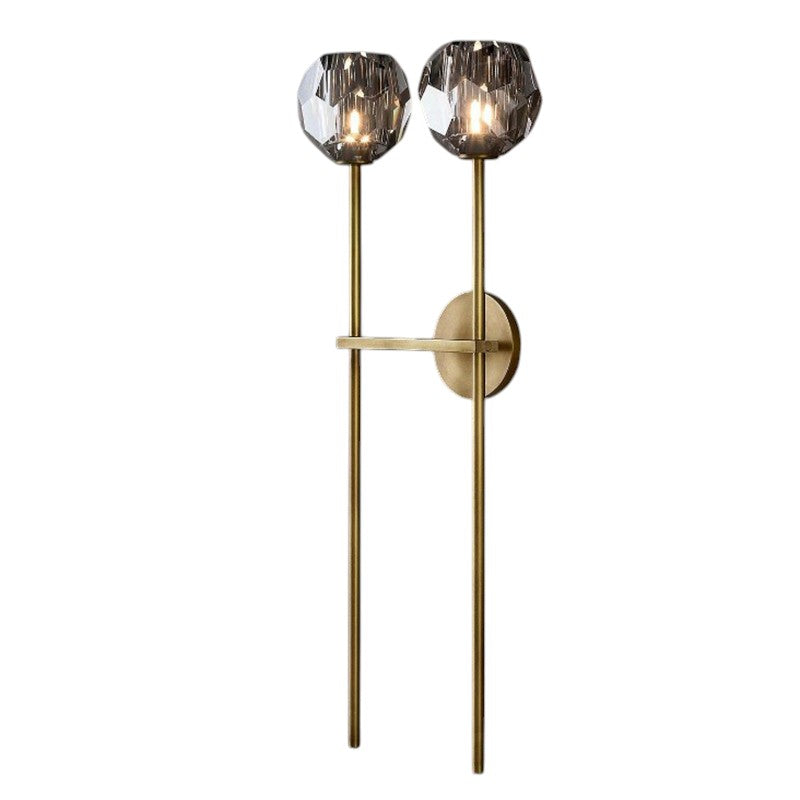 Crystal Ball Sconce