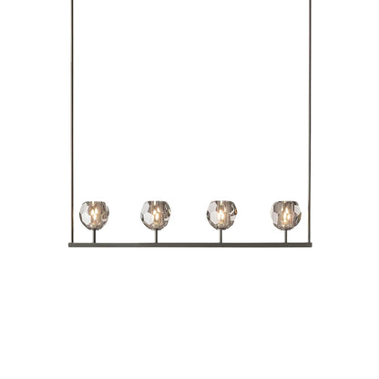 Crystal Glass Linear Chandelier
