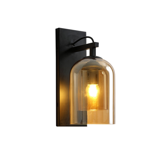 Double Glass Sconce