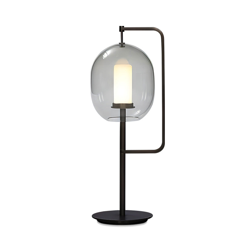 Lantern Glass Table Lamp