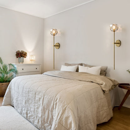 Crystal Ball Sconce