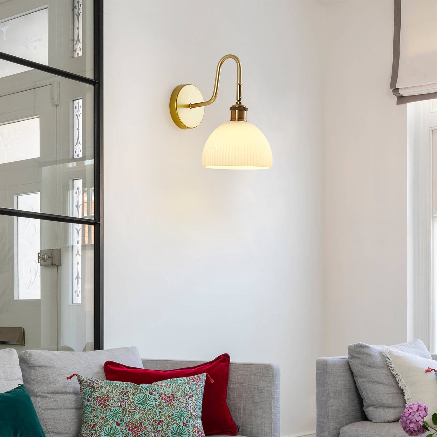 Auri Glass Sconce