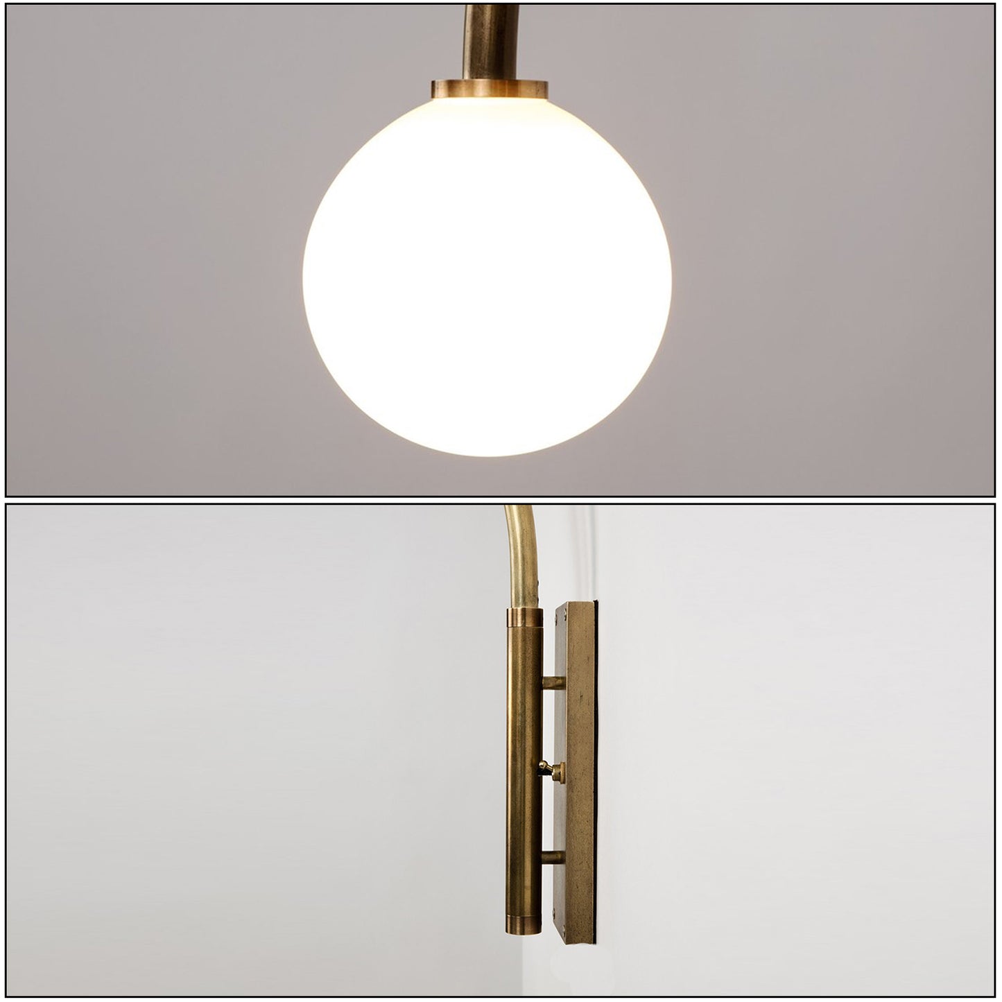 Curved Wall Light