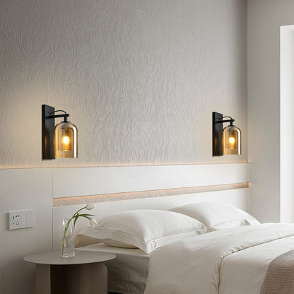 Double Glass Sconce
