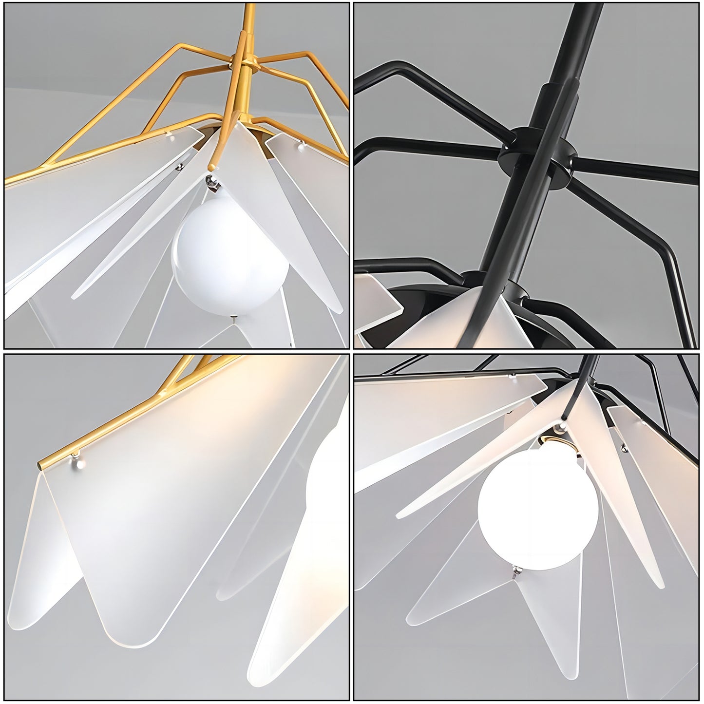 Fold Petal Pendant
