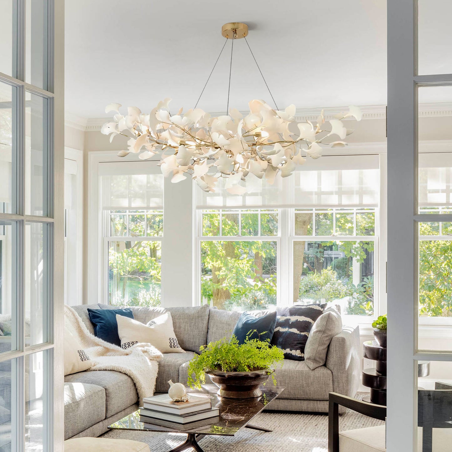 Ginkgo Chandelier B