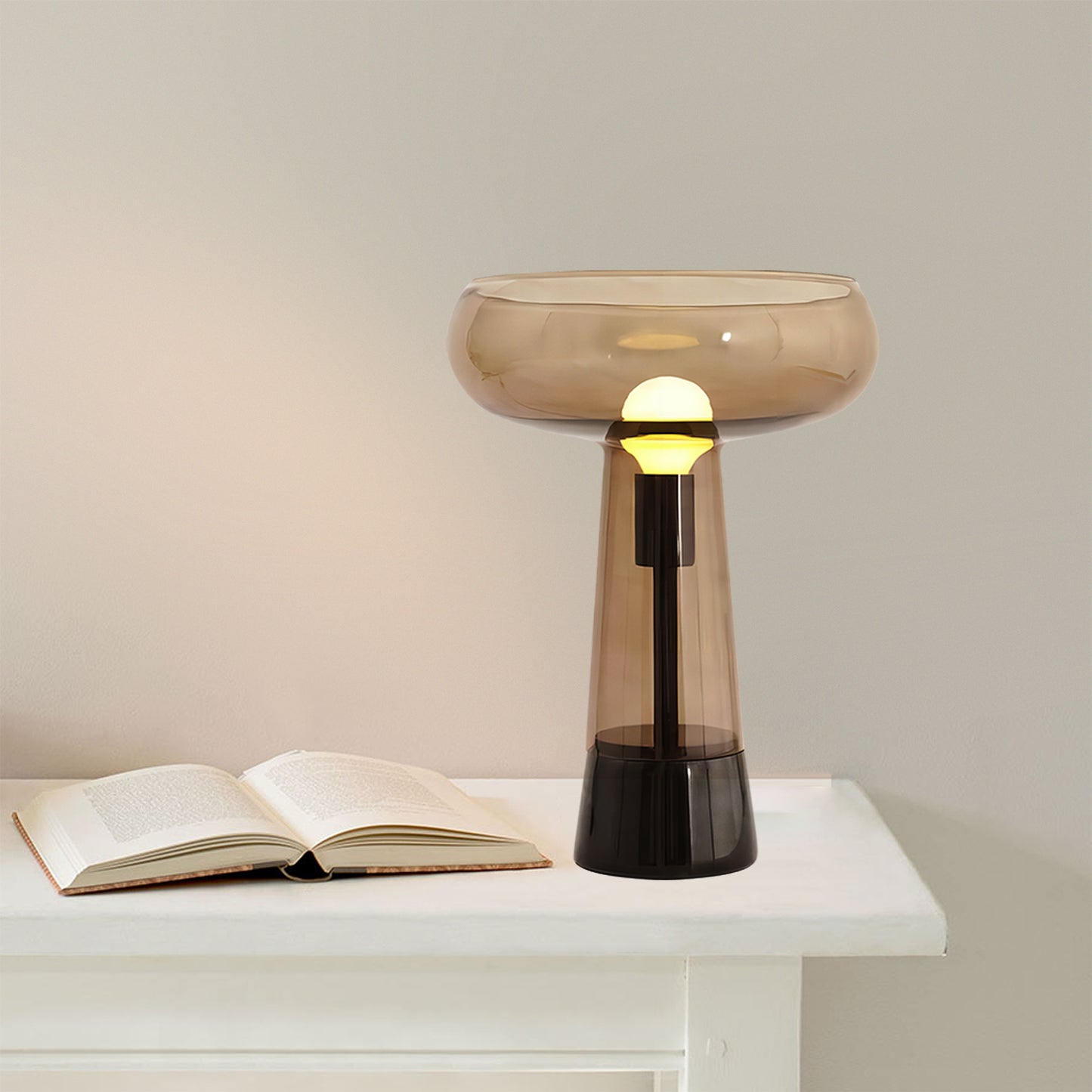 Goblet Glass Table Lamp