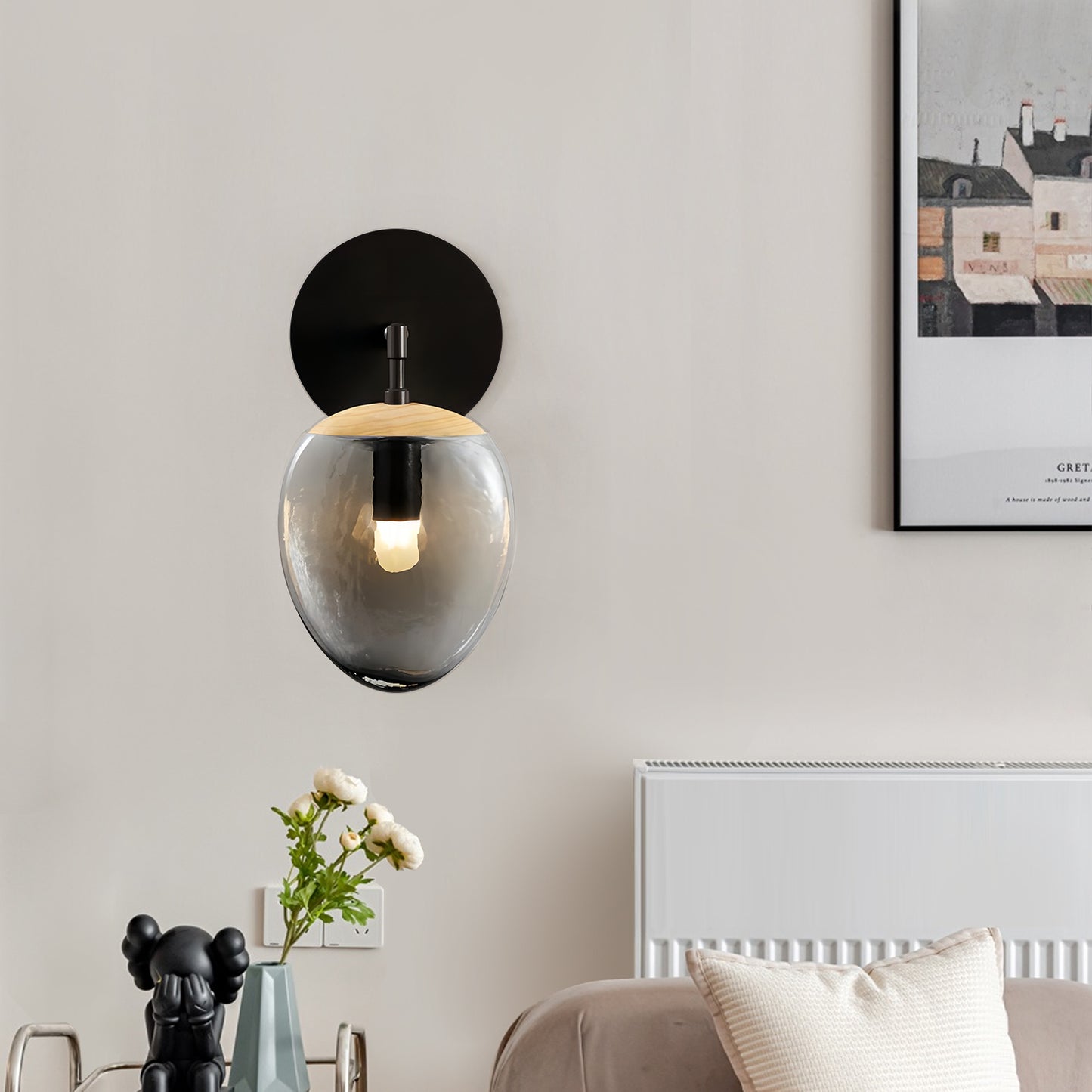 Leaf Oval Sconce