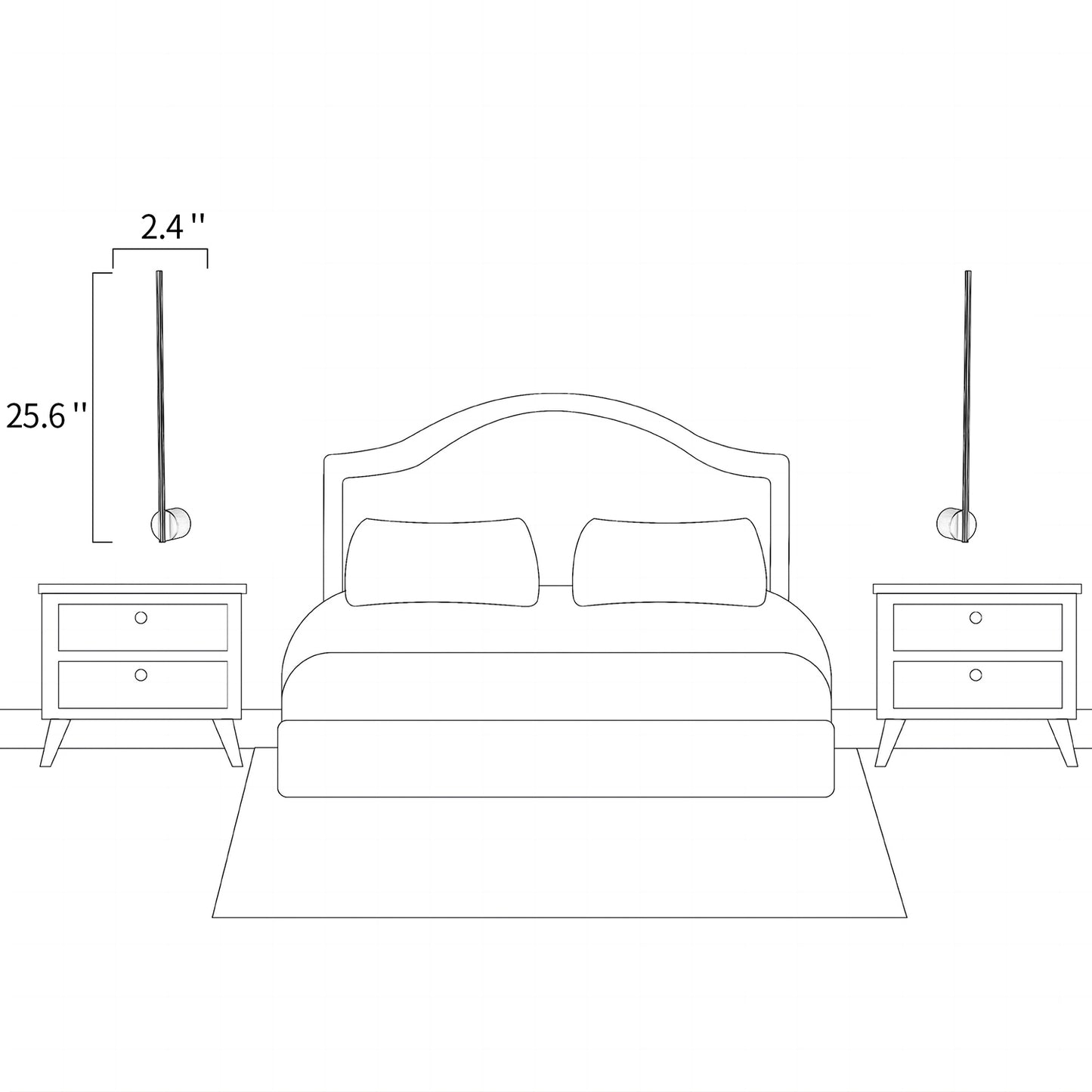 Line LED Wall Lamp