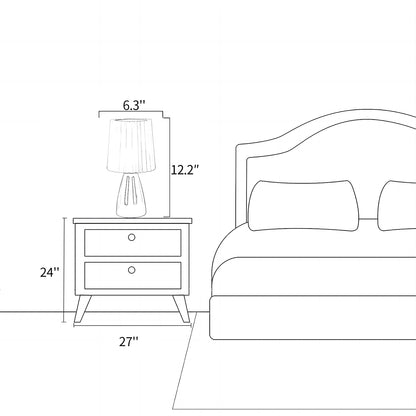 Luma Pleated Table Lamp