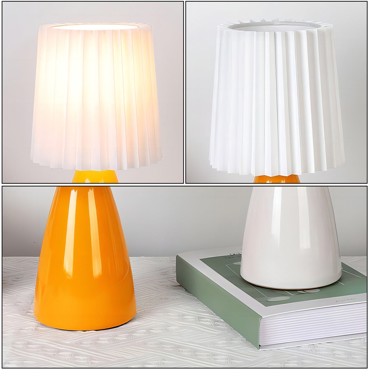 Luma Pleated Table Lamp