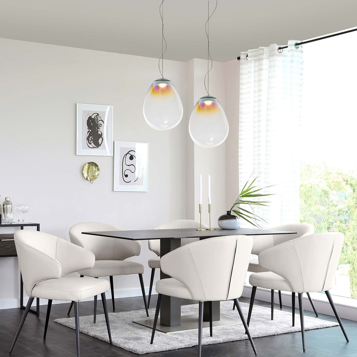 Nebula Glass Pendant Light