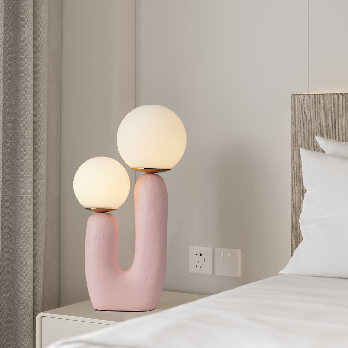 Oo Resin Table Lamp