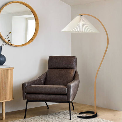 Pleated Floor Lamp