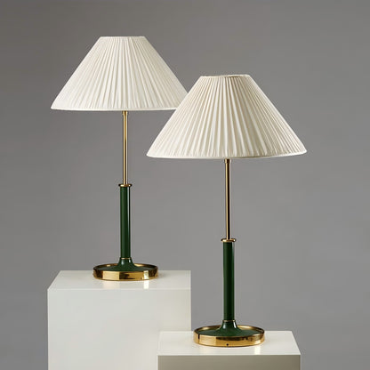 Pleated Shade Table Lamp