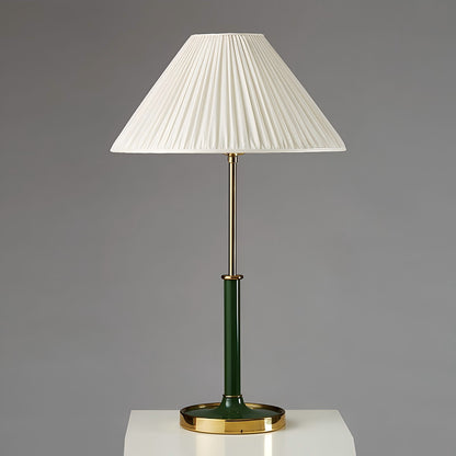 Pleated Shade Table Lamp