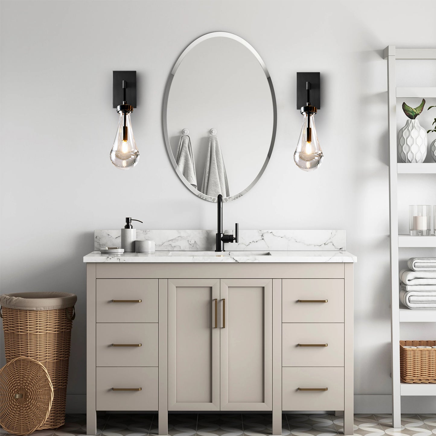 Raindrop Sconce