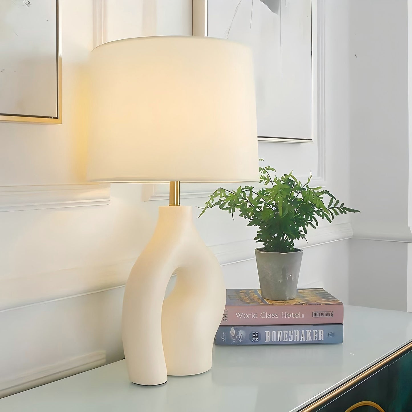 Resin Table Lamp
