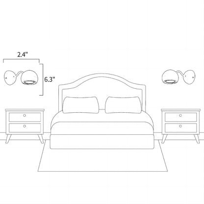 Rotating Wall Lamp