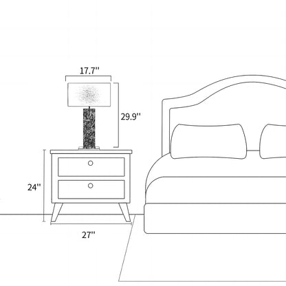 Textured Table Lamp