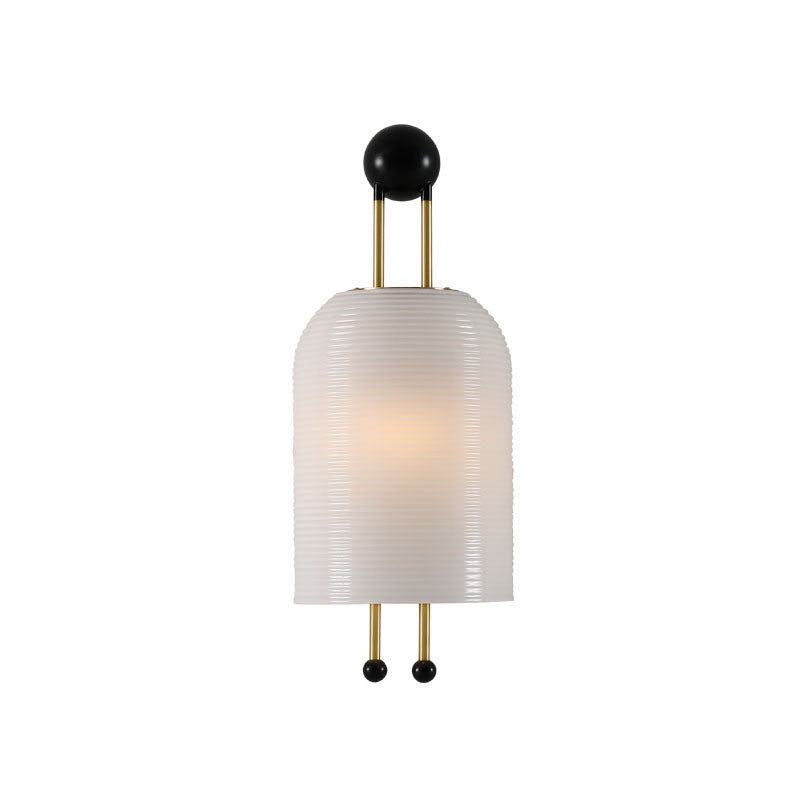 Lantern Glass Wall Lamp