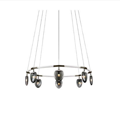 Leaf Oval Ring Chandelier