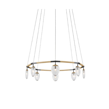 Leaf Oval Ring Chandelier