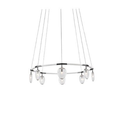 Leaf Oval Ring Chandelier