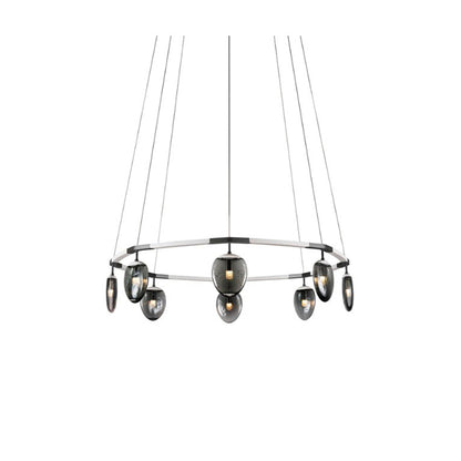 Leaf Oval Ring Chandelier