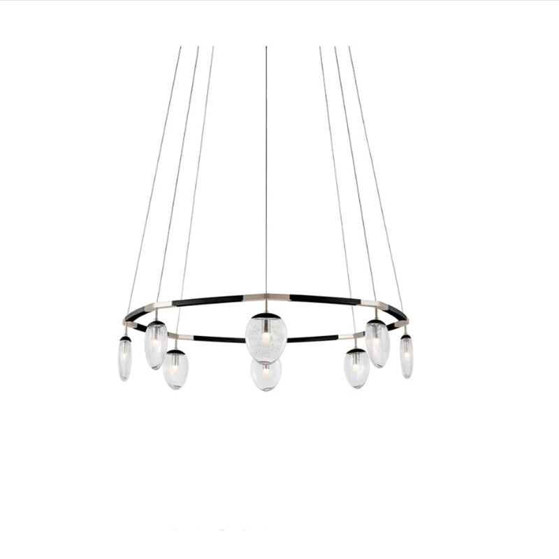 Leaf Oval Ring Chandelier