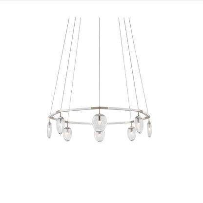 Leaf Oval Ring Chandelier