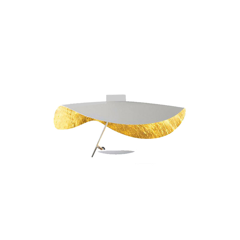 Lederam Gold Leaf Ceiling Light