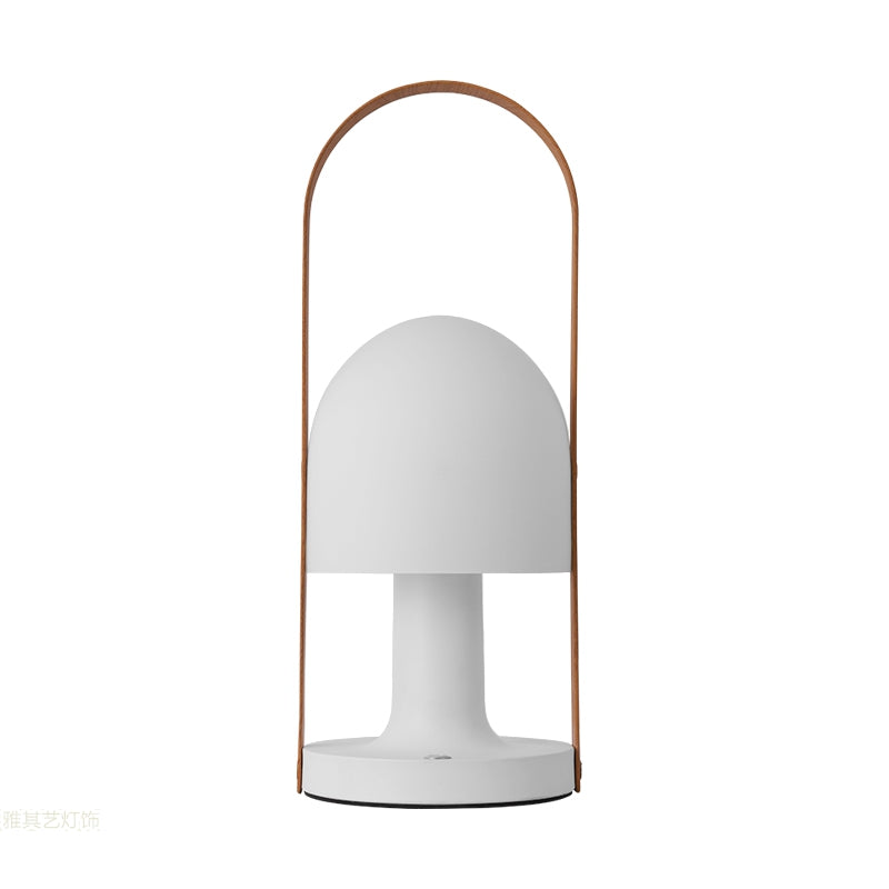Portable Wooden Handle Table Lamp