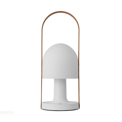 Portable Wooden Handle Table Lamp