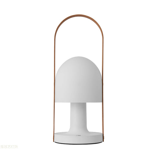 Portable Wooden Handle Table Lamp